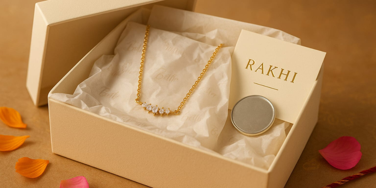 When Words Fall Short, Let a Lab Grown Diamond Necklace Speak for Your Love This Raksha Bandhan