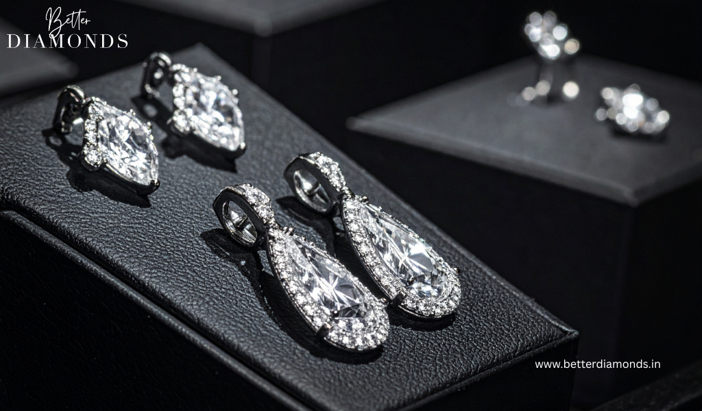 Best Lab Grown Diamond Earrings Under 50,000 in India