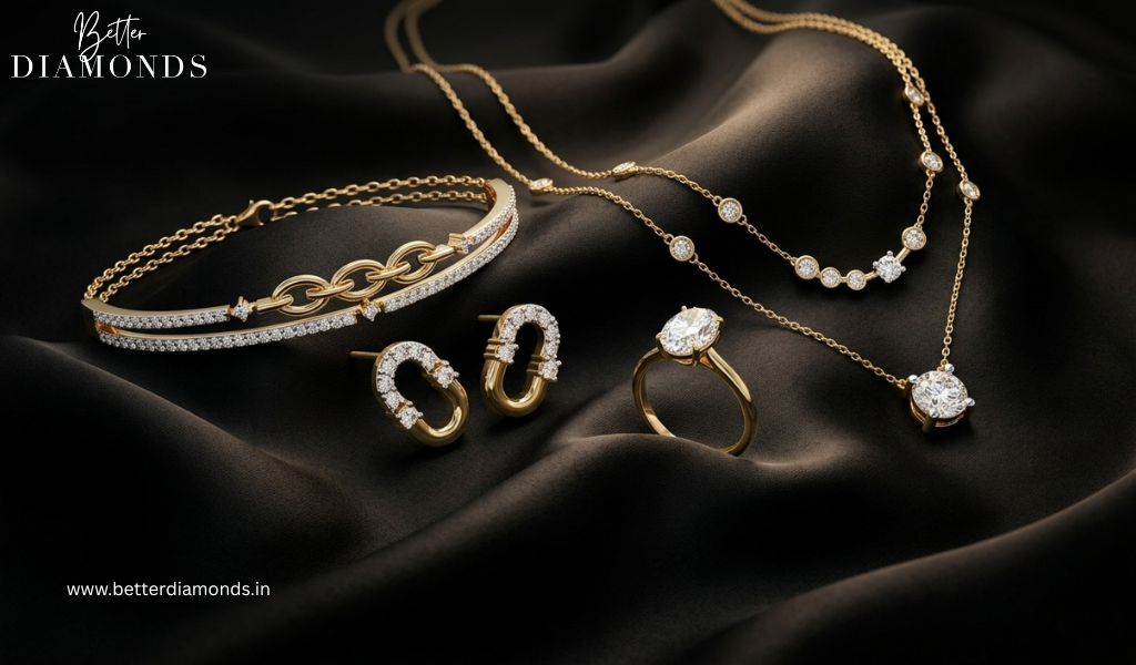 Lab Grown Diamond Jewellery Gifts Under 1 Lakh for Her