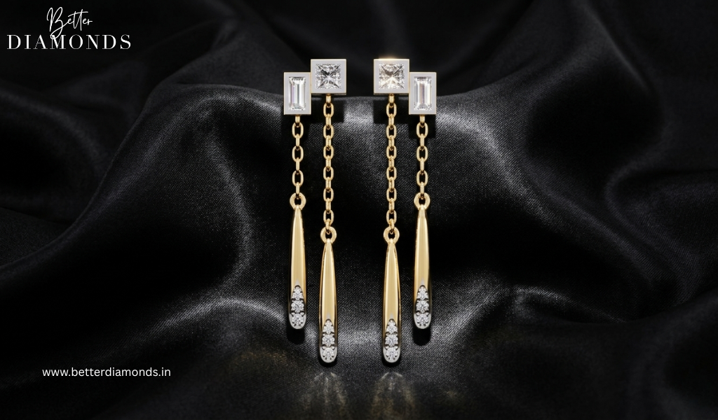 Lab Created Diamond Drop Earrings Under 50,000 — What to Expect