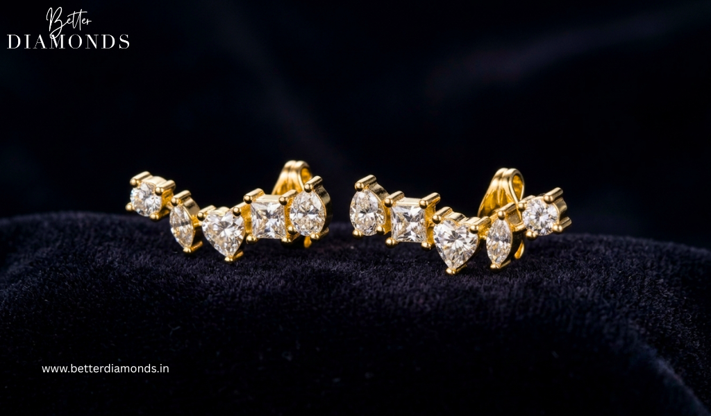 Best Lab Grown Diamond Earrings for Daily Wear: Studs, Hoops or Danglers?