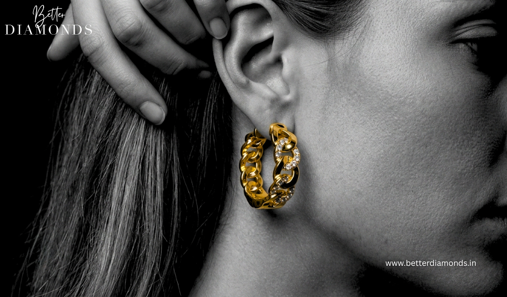 Lab Grown Diamond Hoop Earrings: Complete Size Guide by Face Shape and Diameter