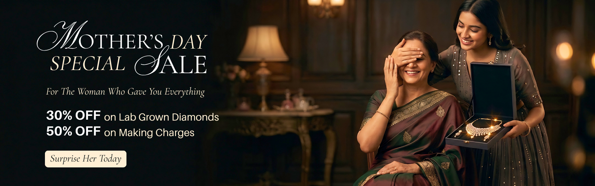 Mother’s Day Sale – Lab Grown Diamond Jewellery Gifts for Mom