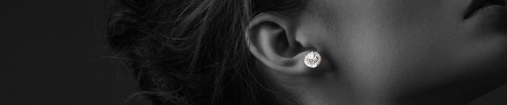 Lab-Grown Diamond Solitaire Earrings Lab-Grown Diamond Solitaire Earrings