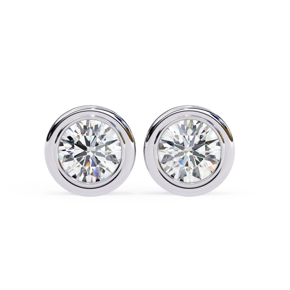 Solitaire Earrings