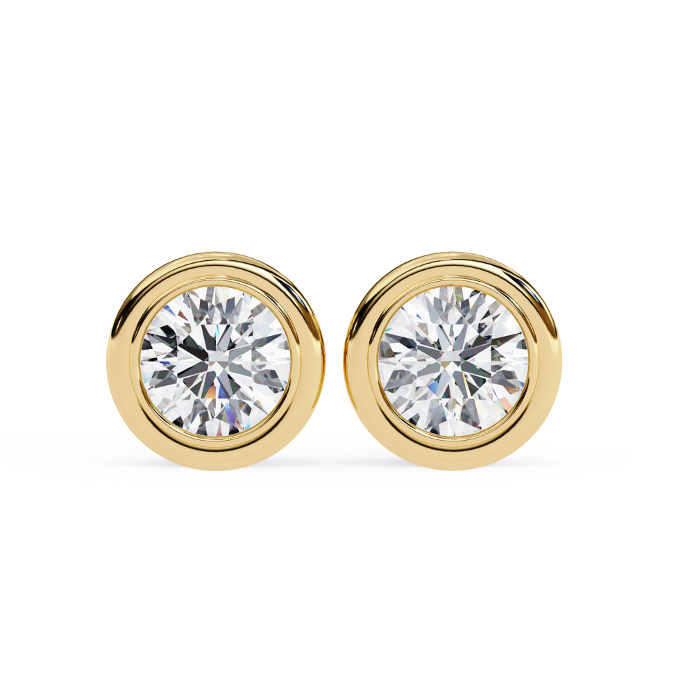 Solitaire Earrings