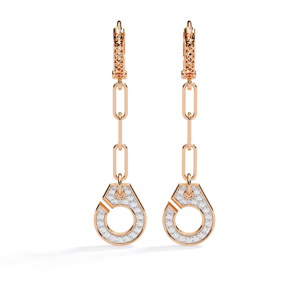 Gem Lock Hoops