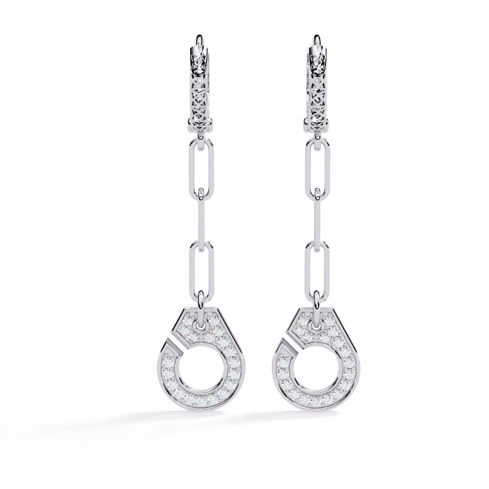 Gem Lock Hoops