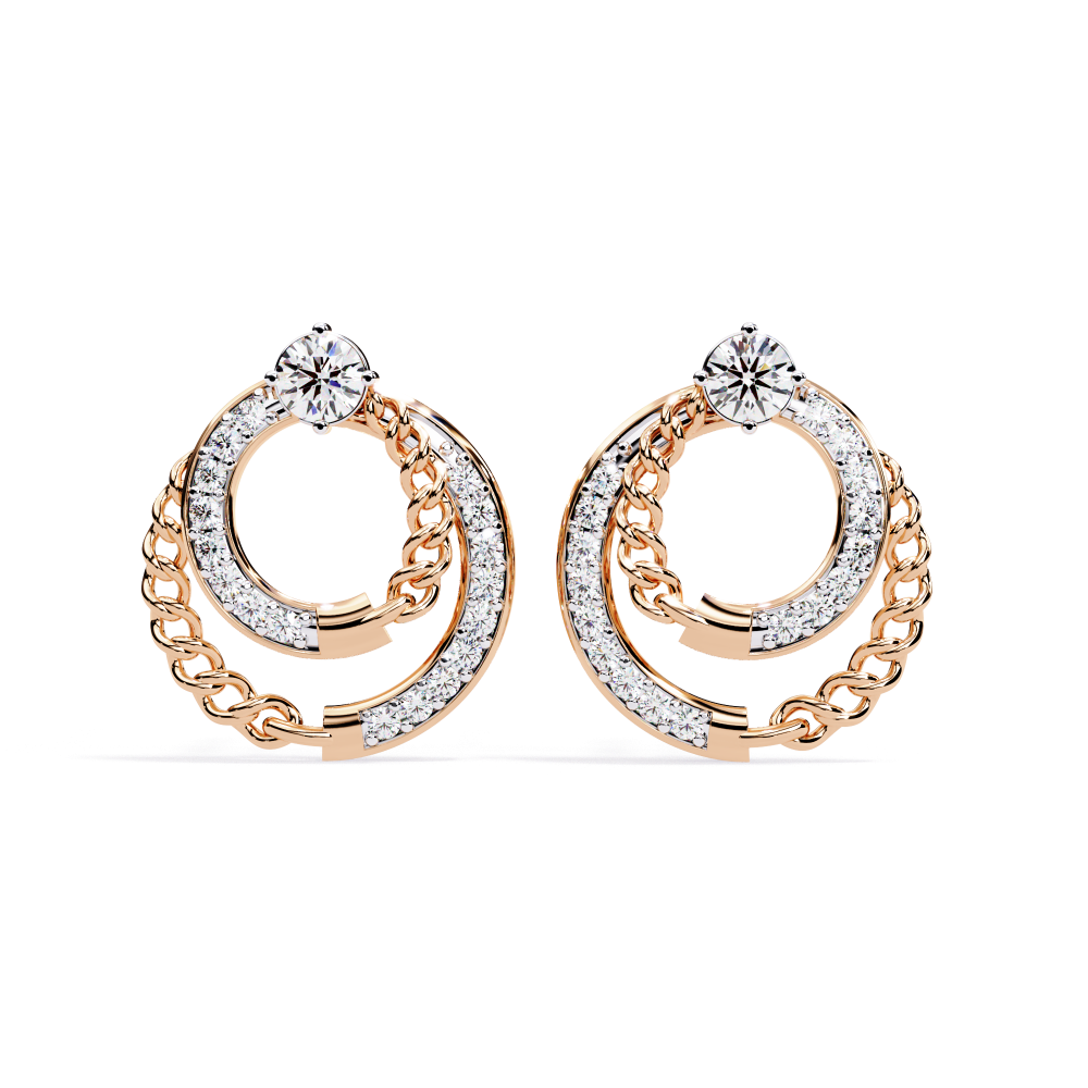 Double Chain Studs
