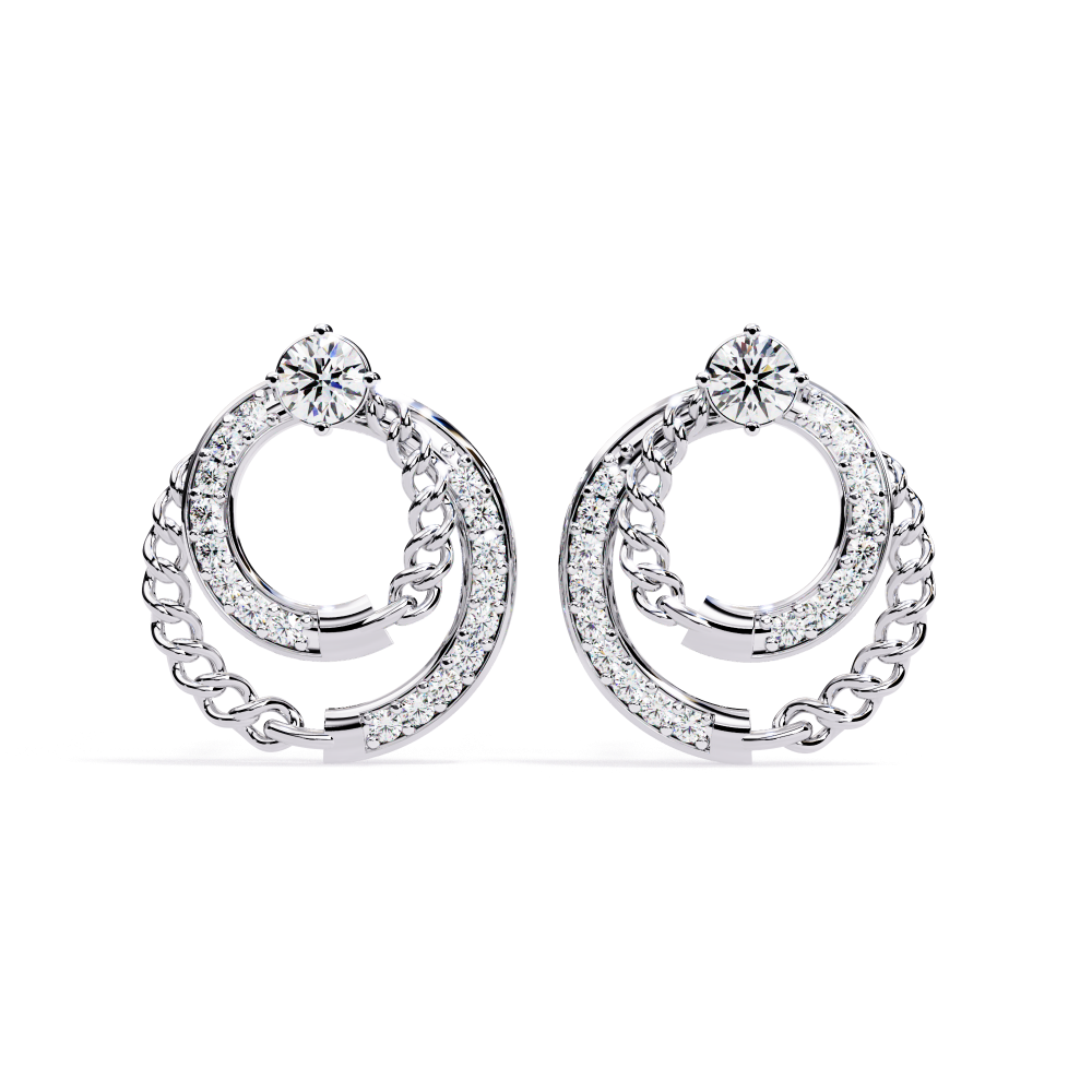 Double Chain Studs
