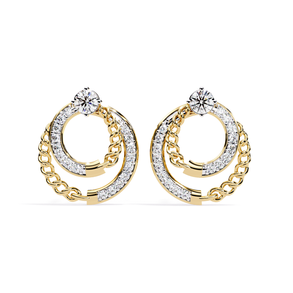 Double Chain Studs
