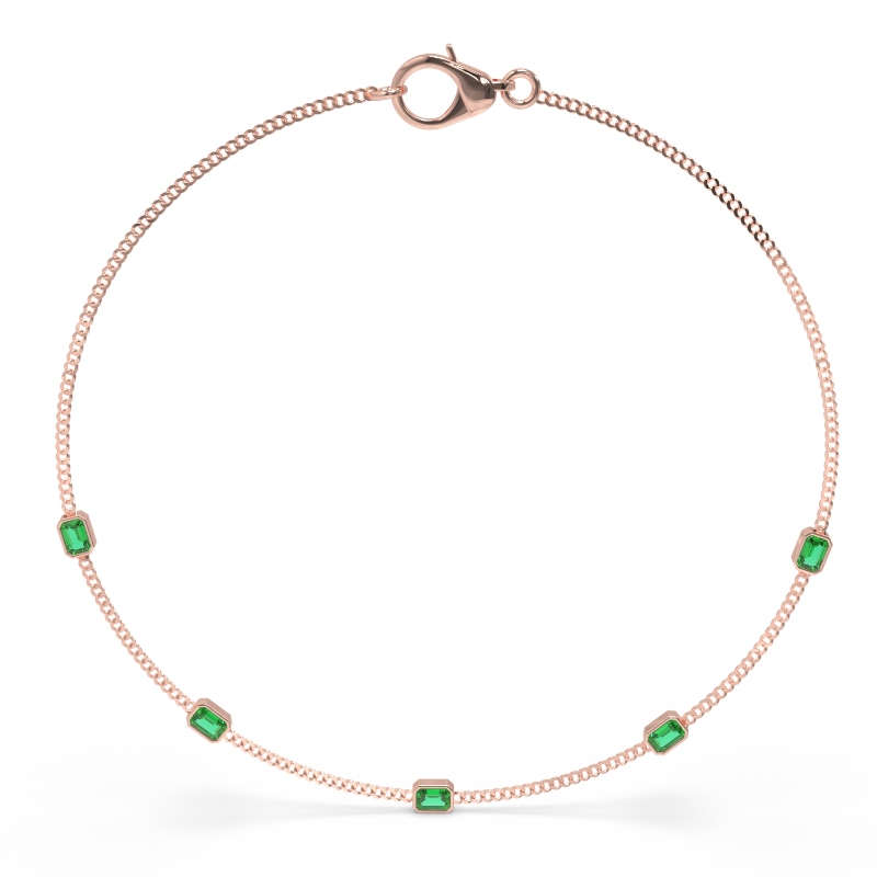 EMERALD CUBAN CHOKER
